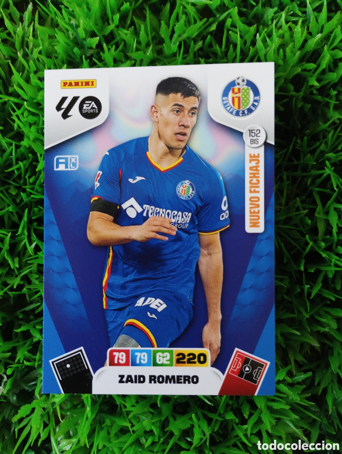 Figurine di Calcio: Zaid Romero Getafe FICHAJE Adrenalyn 25-26 # 152 BIS