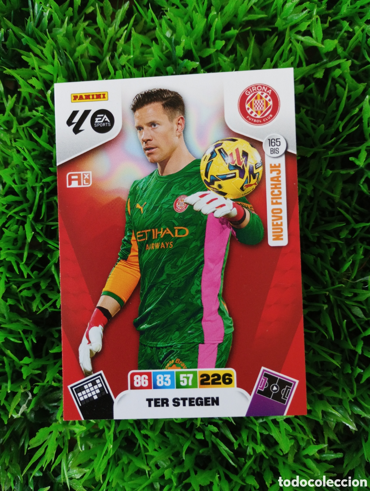Figurine di Calcio: Ter Stegen Girona FICHAJE Adrenalyn 25-26 # 165 BIS