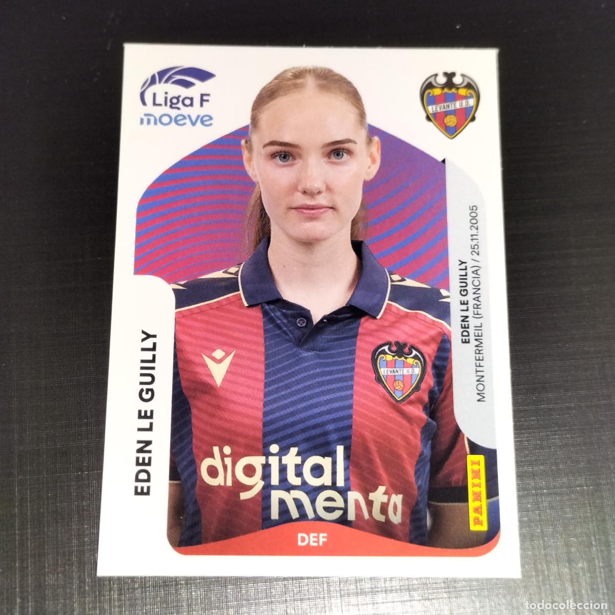 Cromos de f&uacute;tbol: 228 B EDEN LE GUILLY LEVANTE CROMOS LIGA F MOEVE FEMENINA PANINI 2025 2026 25 26