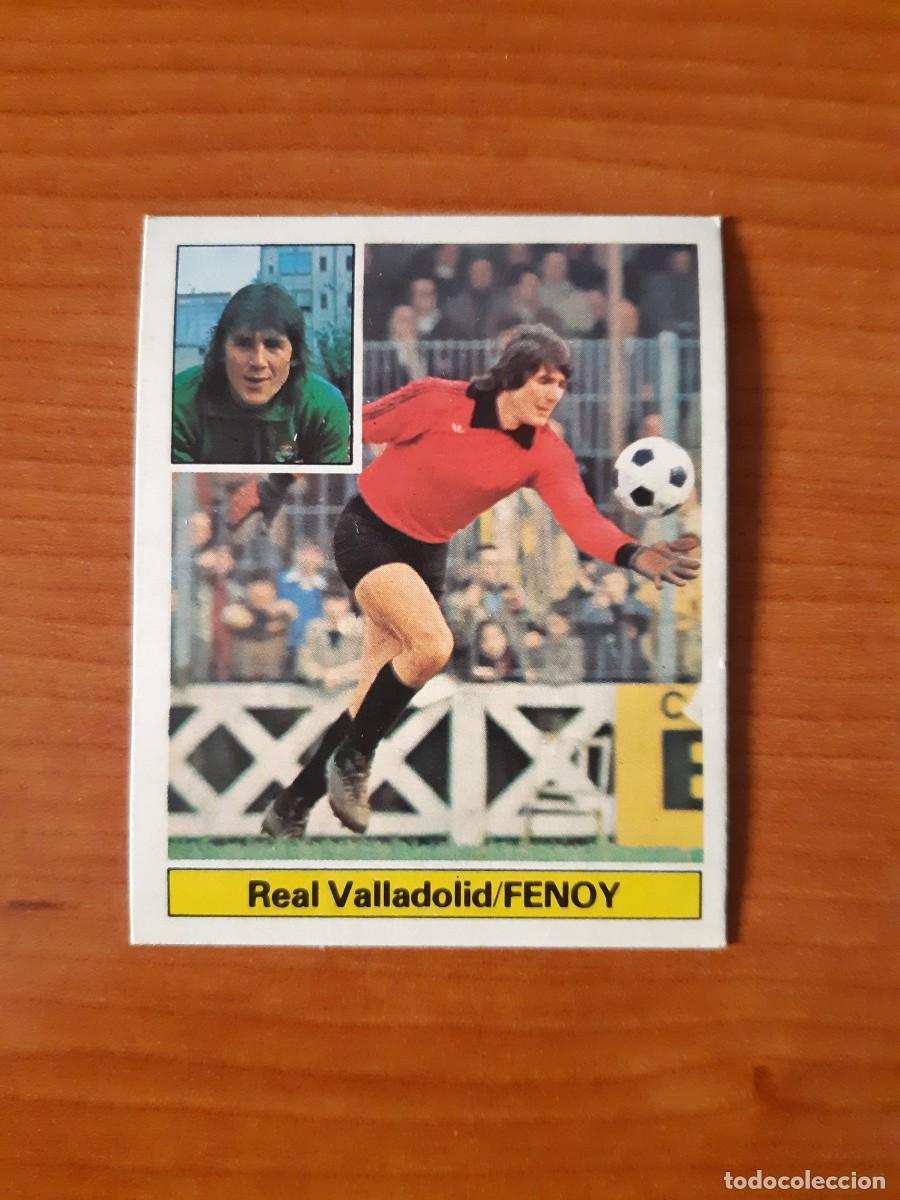 Cromos de f&uacute;tbol: Fenoy (Valladolid) Liga 81-82 ESTE. Nunca pegado, sin pegar