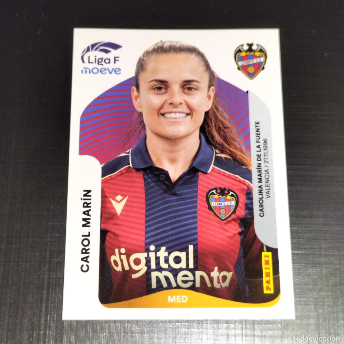 Cromos de f&uacute;tbol: 234 CAROL MARIN LEVANTE CROMOS LIGA F MOEVE FEMENINA PANINI 2025 2026 25 26