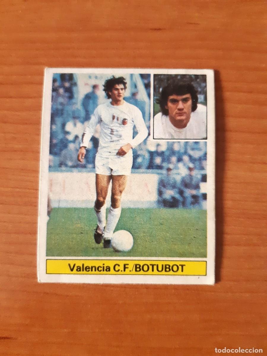 Cromos de f&uacute;tbol: Botubot (Valencia) Liga 81-82 ESTE. Nunca pegado, sin pegar