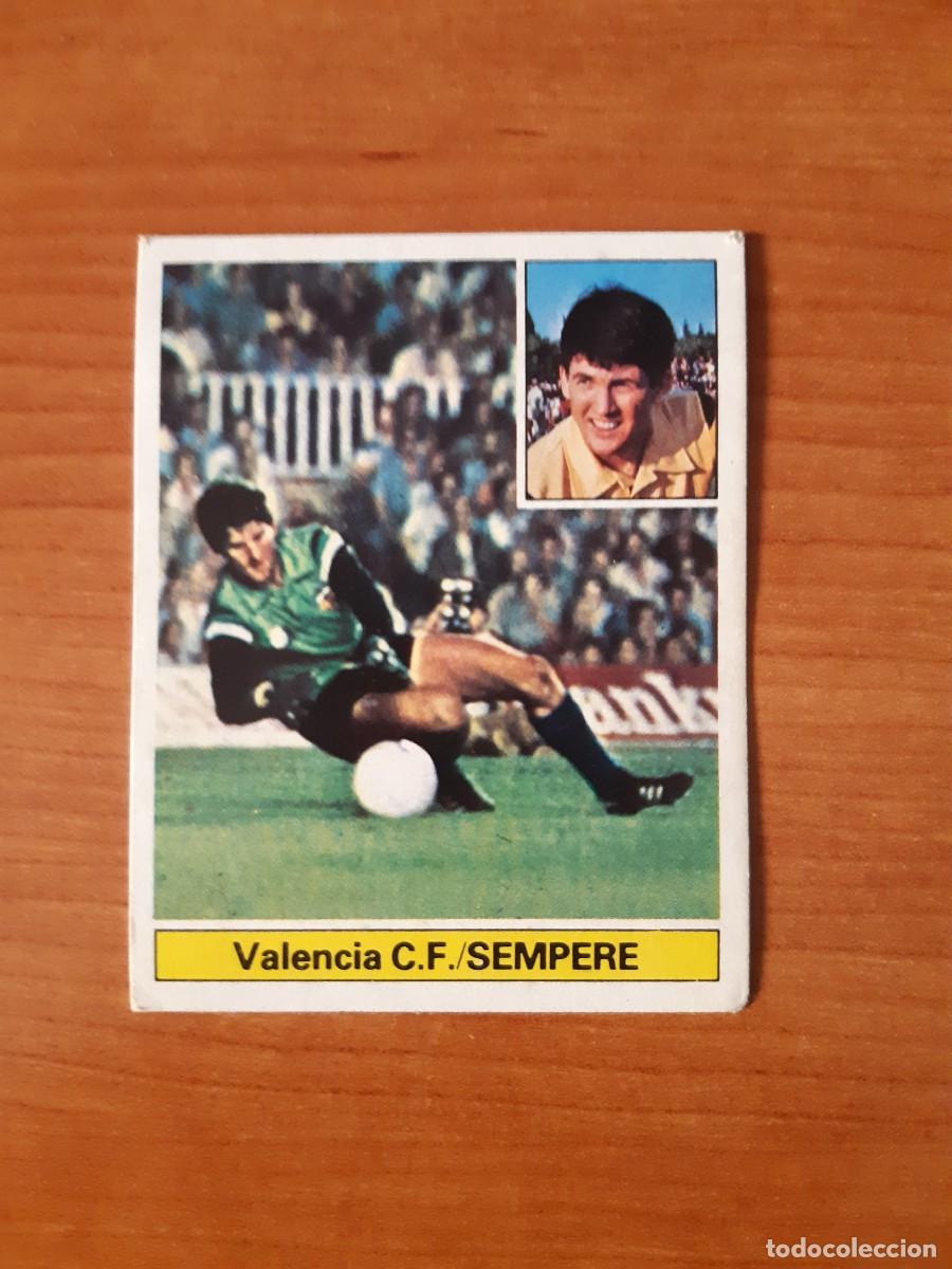 Cromos de f&uacute;tbol: Sempere (Valencia) Liga 81-82 ESTE. Nunca pegado, sin pegar