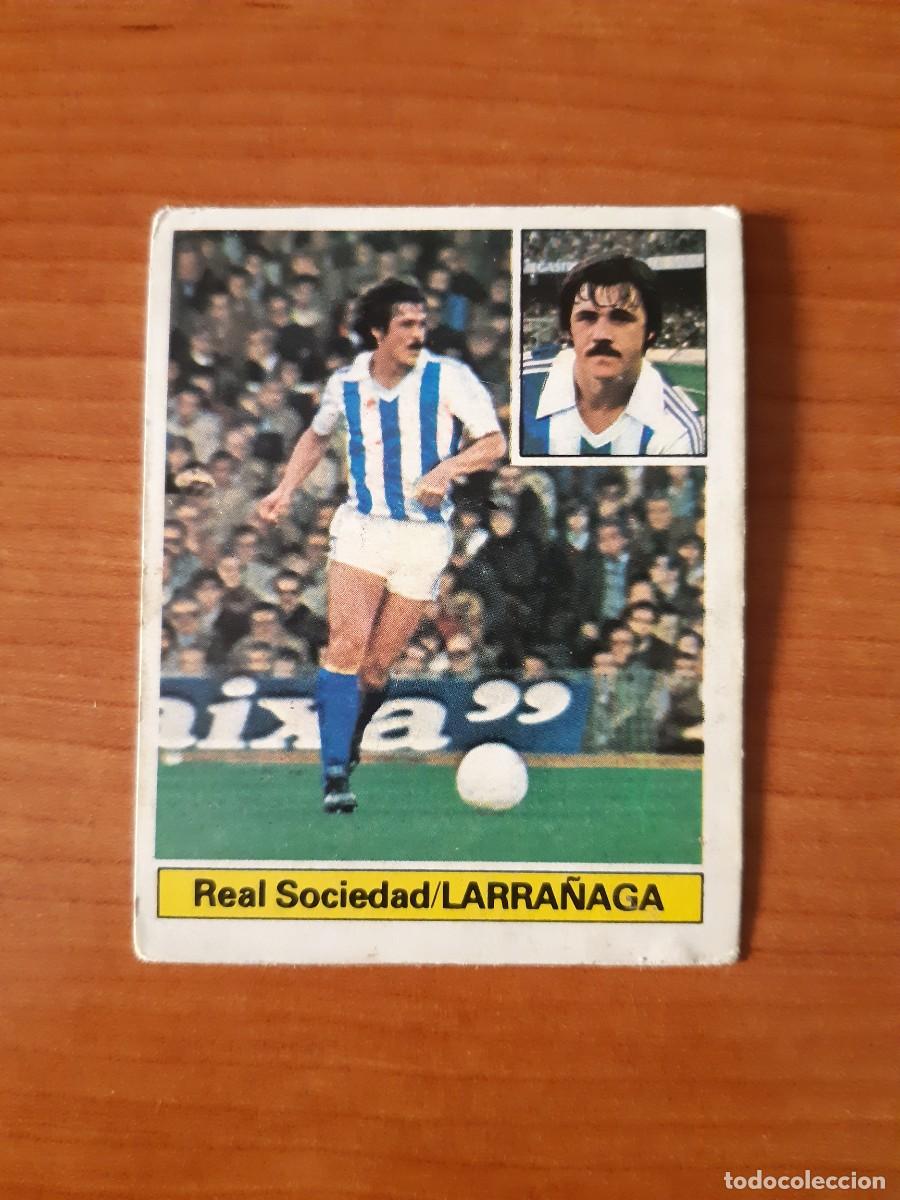 Cromos de Futebol: Larra&ntilde;aga (Real Sociedad) Liga 81-82 ESTE. Nunca pegado, sin pegar