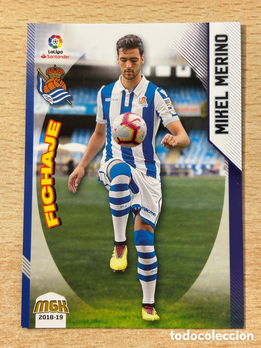 Cromos de Futebol: # 421 Mikel Merino Fichaje Real Sociedad Megacracks 2018-19