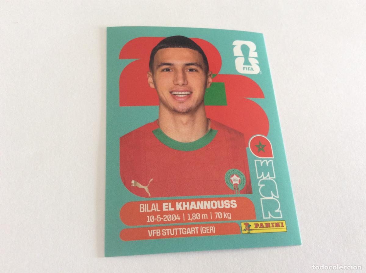 Football Stickers: MAR14 MAR 14 Bilal El Khannouss Marruecos Sticker Cromo FIFA World Cup 2026 26 Panini Mundial
