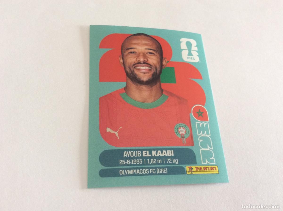 Football Stickers: MAR20 MAR 20 Ayoub El Kaabi Marruecos Sticker Cromo FIFA World Cup 2026 26 Panini Mundial