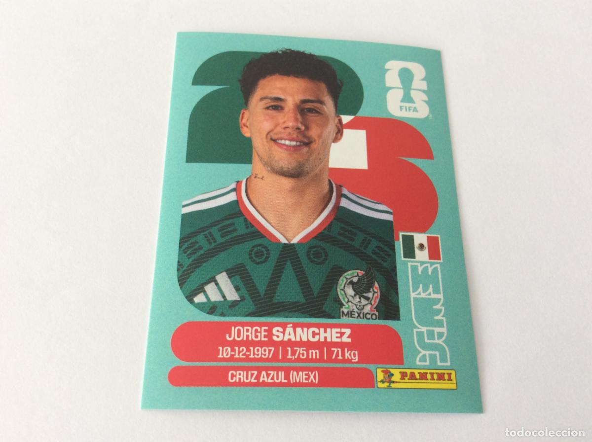 Cromos de f&uacute;tbol: MEX4 MEX 4 Jorge S&aacute;nchez Mexico Sticker Cromo FIFA World Cup 2026 26 Panini Mundial
