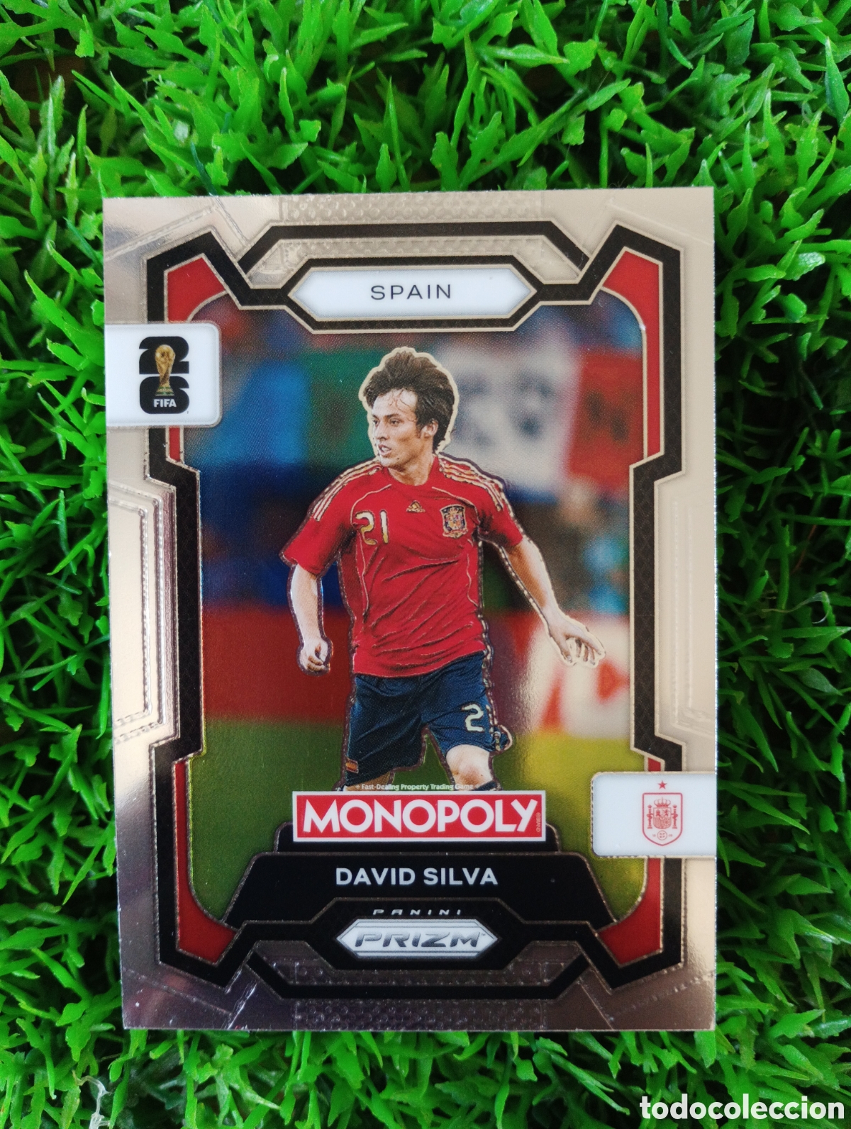 Cromos de f&uacute;tbol: Silva Espa&ntilde;a Monopoly Panini World Cup 2026 # 42