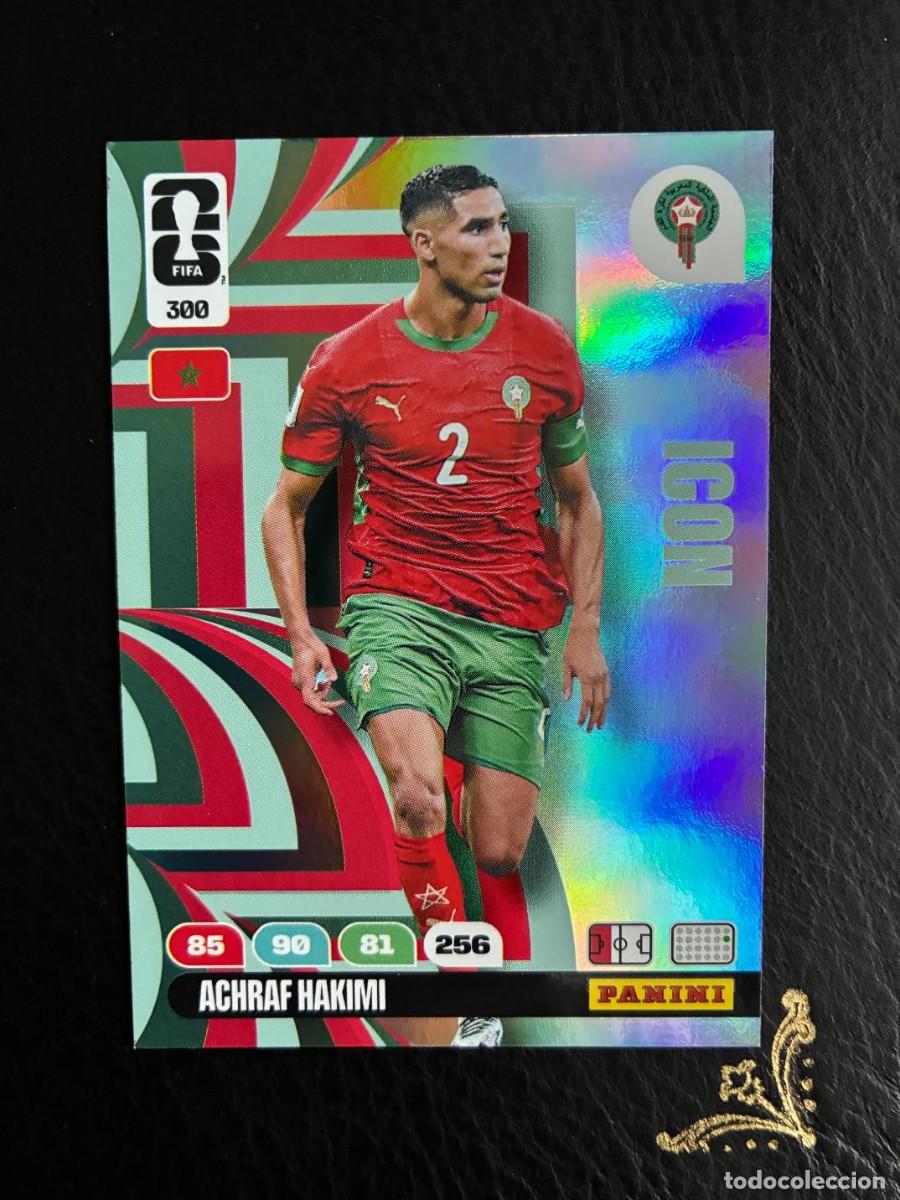 Cromos de f&uacute;tbol: 300 ACHRAF HAKIMI MARRUECOS FIFA WORLD CUP ADRENALYN MUNDIAL 2026 26 PANINI