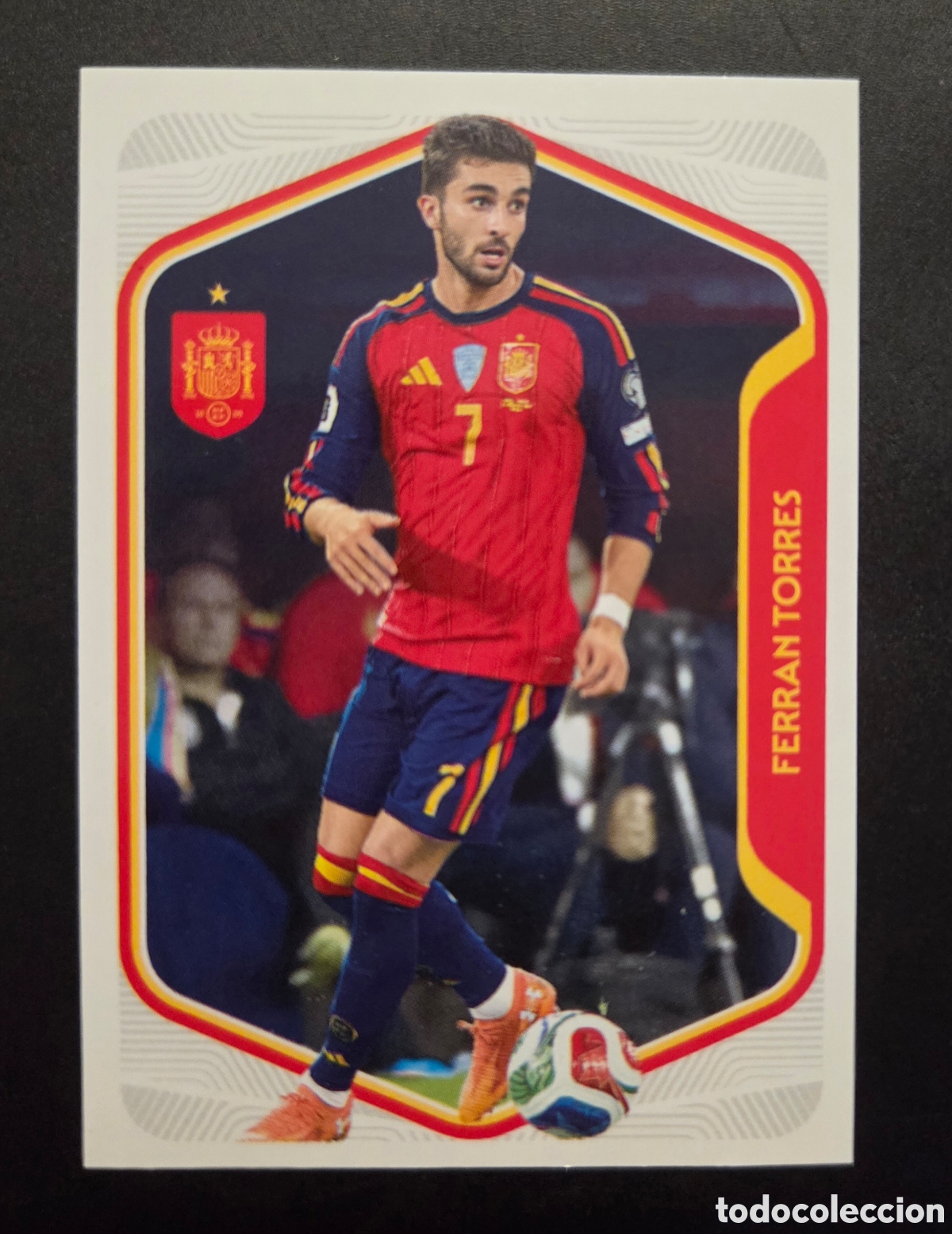 Cromos de f&uacute;tbol: CROMO N&deg; 54 FERRAN TORRES MUNDIAL 2026 ESPA&Ntilde;A CARREFOUR