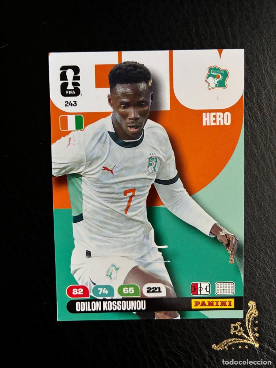 Cromos de f&uacute;tbol: 243 ODILON KOSSOUNOU COSTA DE MARFIL FIFA WORLD CUP ADRENALYN MUNDIAL 2026 26 PANINI