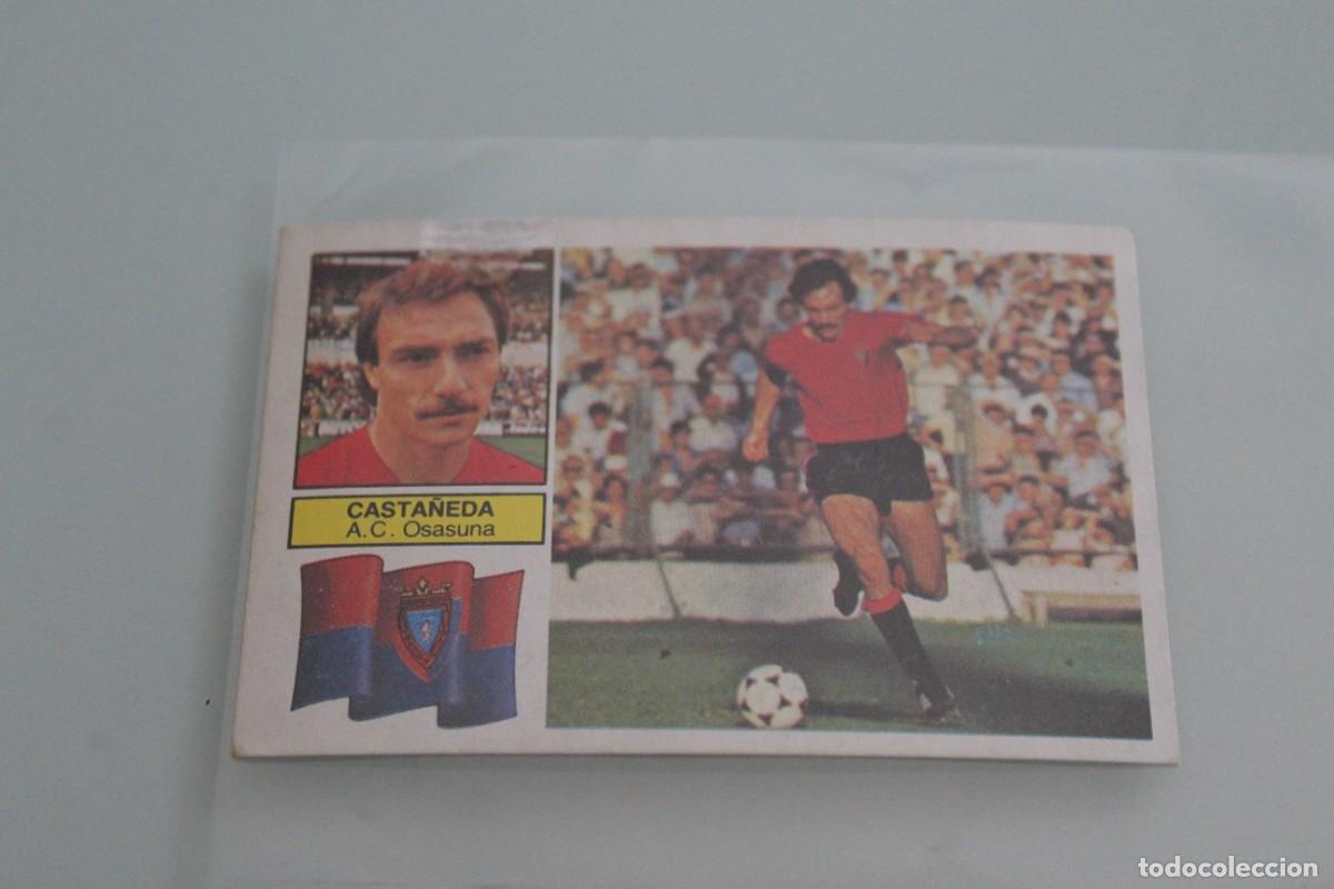 Cromos de f&uacute;tbol: ESTE 82 83 CASTA&Ntilde;EDA RECUPERADO DE &Aacute;LBUM