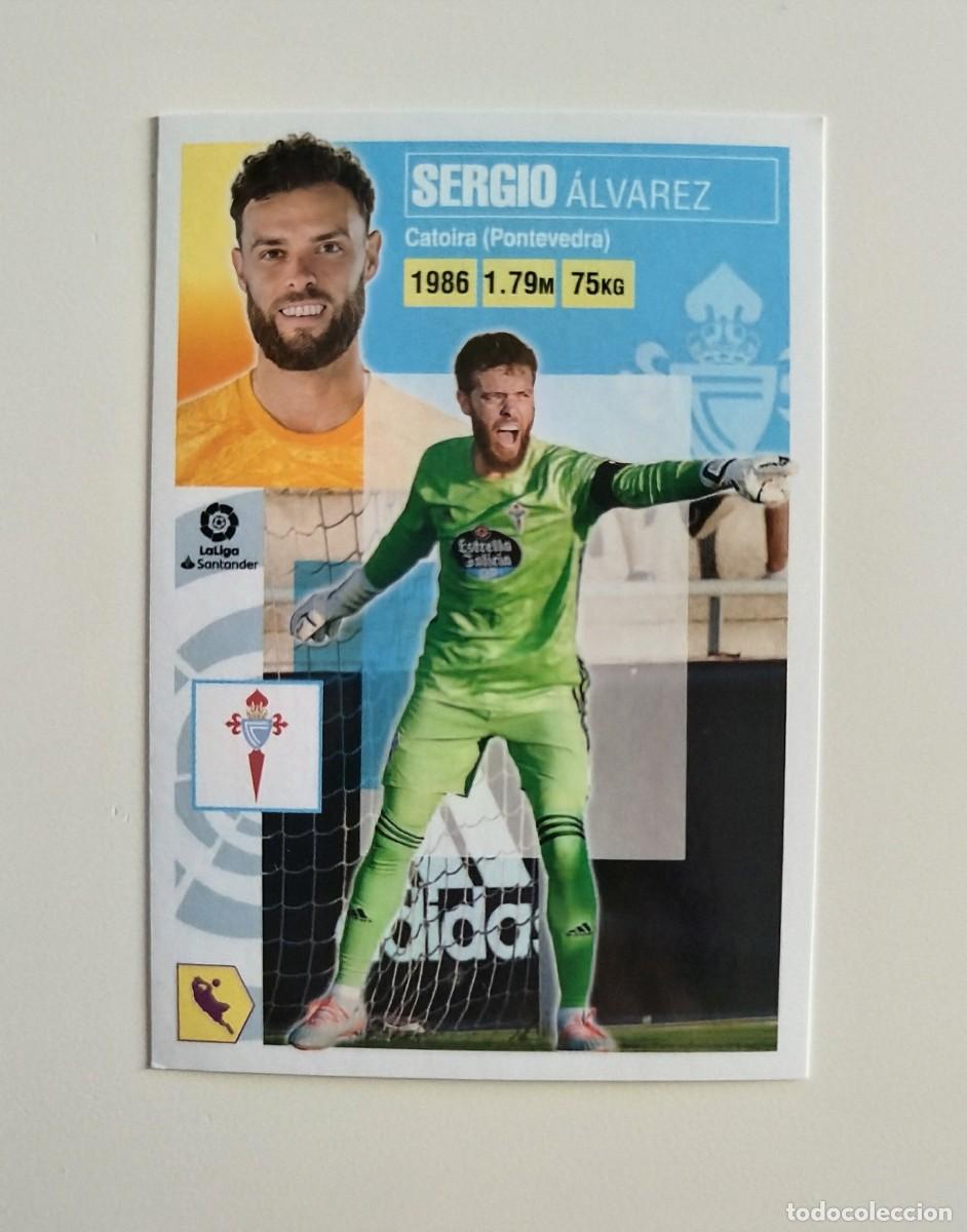 Cromos de f&uacute;tbol: Sergio 3 SIN PEGAR NUNCA PEGADO RC Celta Vigo Liga Ediciones Este 20 21 / 2020 2021