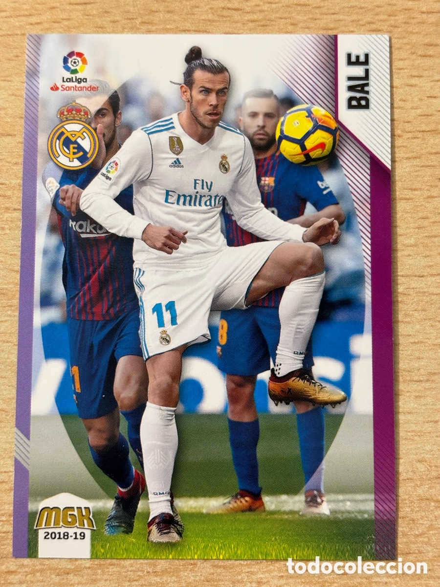Cartes &agrave; collectionner de Football: # 370 Bale Real Madrid Megacracks 2018-19