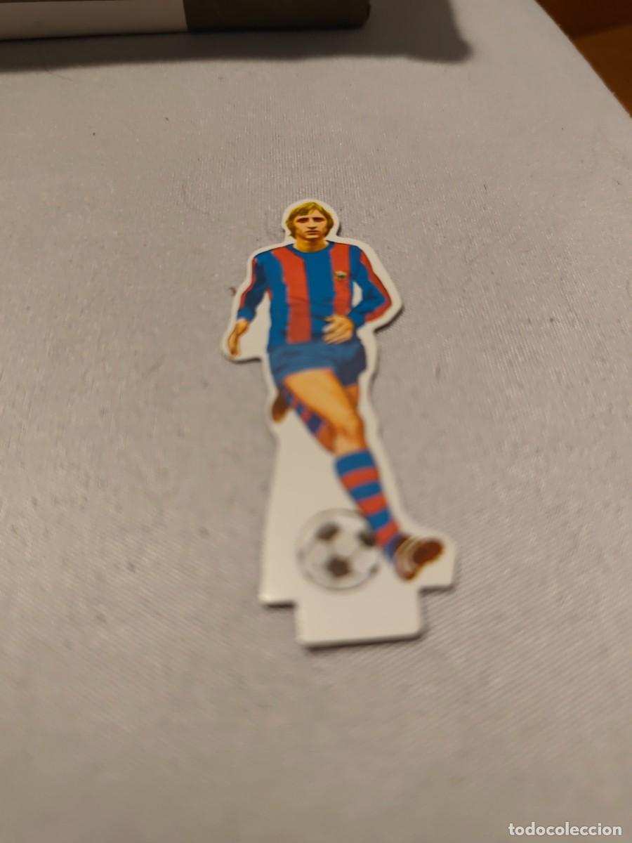 Cromos de f&uacute;tbol: ANCEO . CROMO TROQUELADO CAMPEONES 73 74 CRUYFF BARCELONA