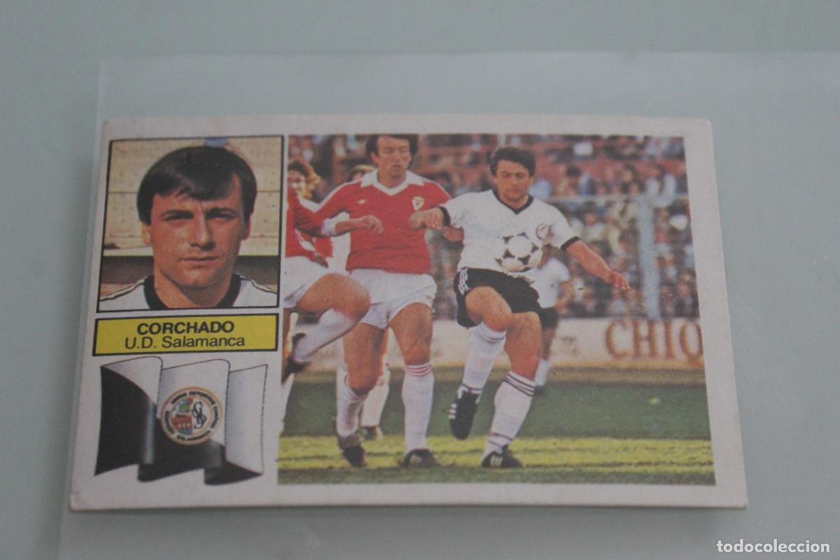 Cromos de f&uacute;tbol: ESTE 82 83 CORCHADO RECUPERADO DE &Aacute;LBUM