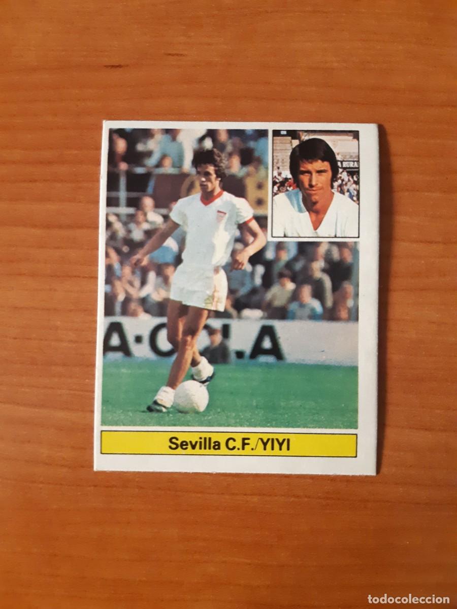 Cromos de f&uacute;tbol: Yiyi (Sevilla) Liga 81-82 ESTE. Nunca pegado, sin pegar