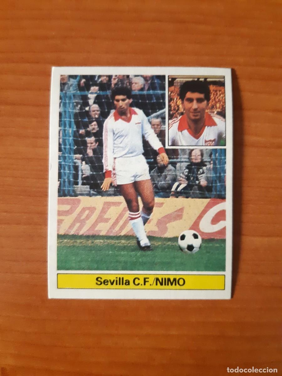 Cromos de f&uacute;tbol: Nimo (Sevilla) Liga 81-82 ESTE. Nunca pegado, sin pegar