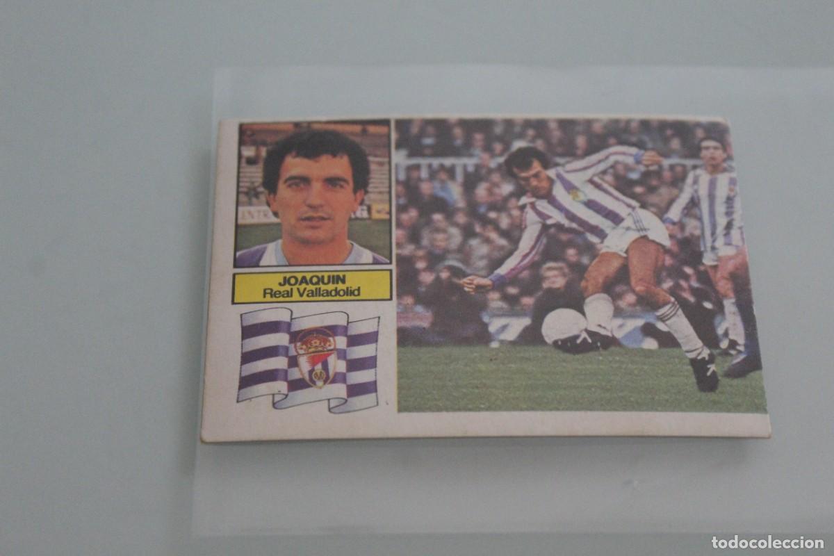 Cromos de f&uacute;tbol: ESTE 82 83 JOAQU&Iacute;N RECUPERADO DE &Aacute;LBUM