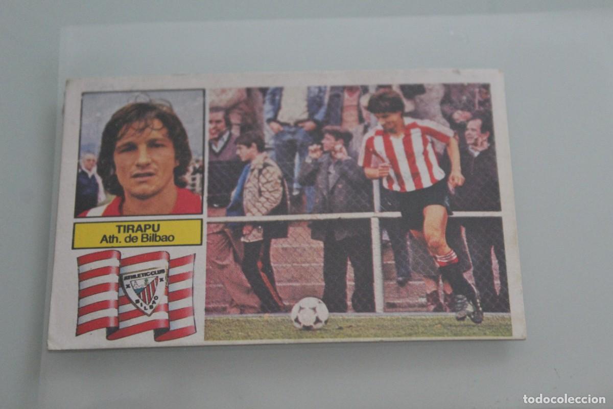 Cromos de f&uacute;tbol: ESTE 82 83 TIRAPU RECUPERADO DE &Aacute;LBUM