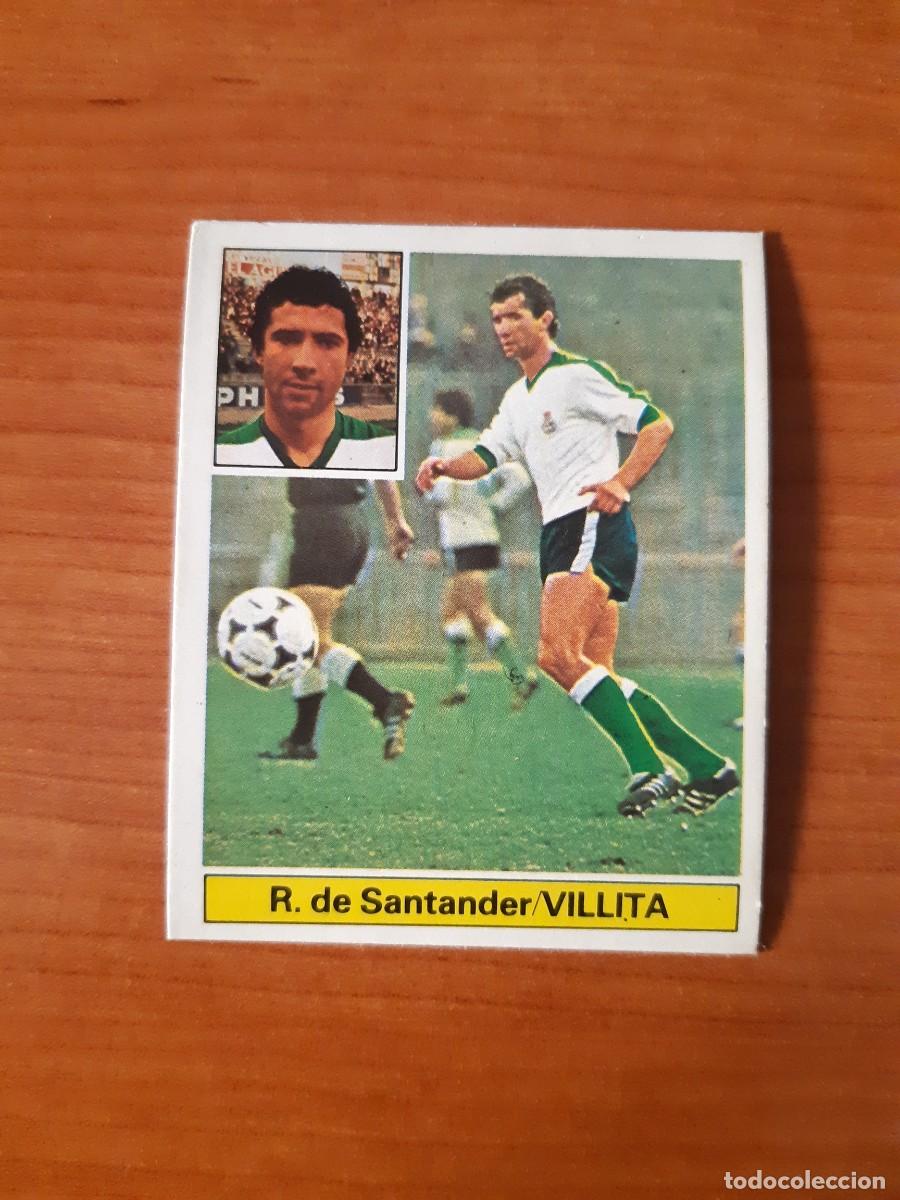 Cromos de f&uacute;tbol: Villita (Racing Santander) Versi&oacute;n Liga 81-82 ESTE. Nunca pegado, sin pegar
