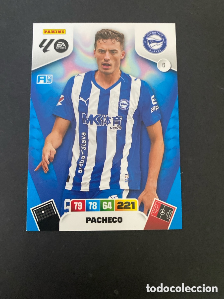 Cromos de f&uacute;tbol: Crom&oacute; Adrenalyn 25/26 Dptvo Alav&eacute;s n* 8