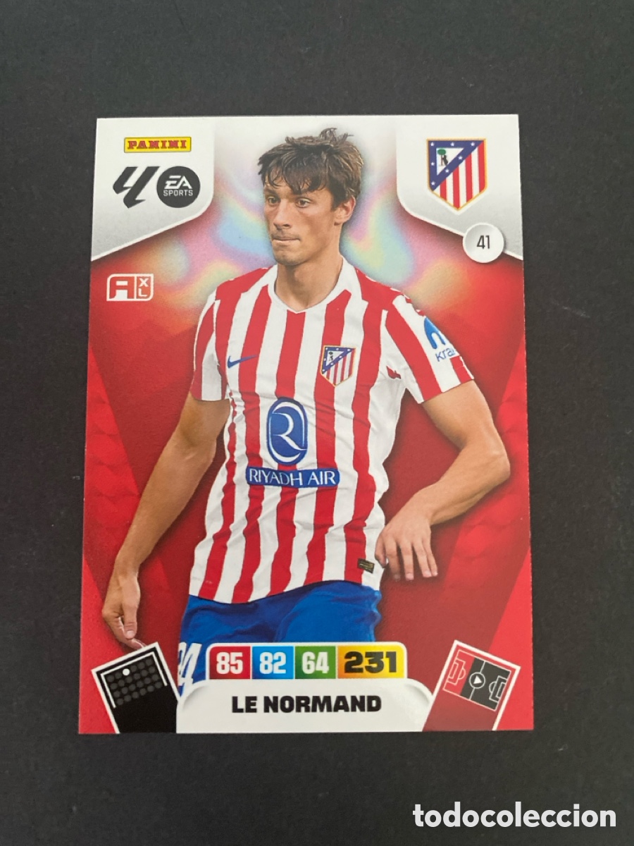 Cromos de f&uacute;tbol: Cromo Adrenalyn 25/26 Atl&eacute;tico de Madrid N* 41