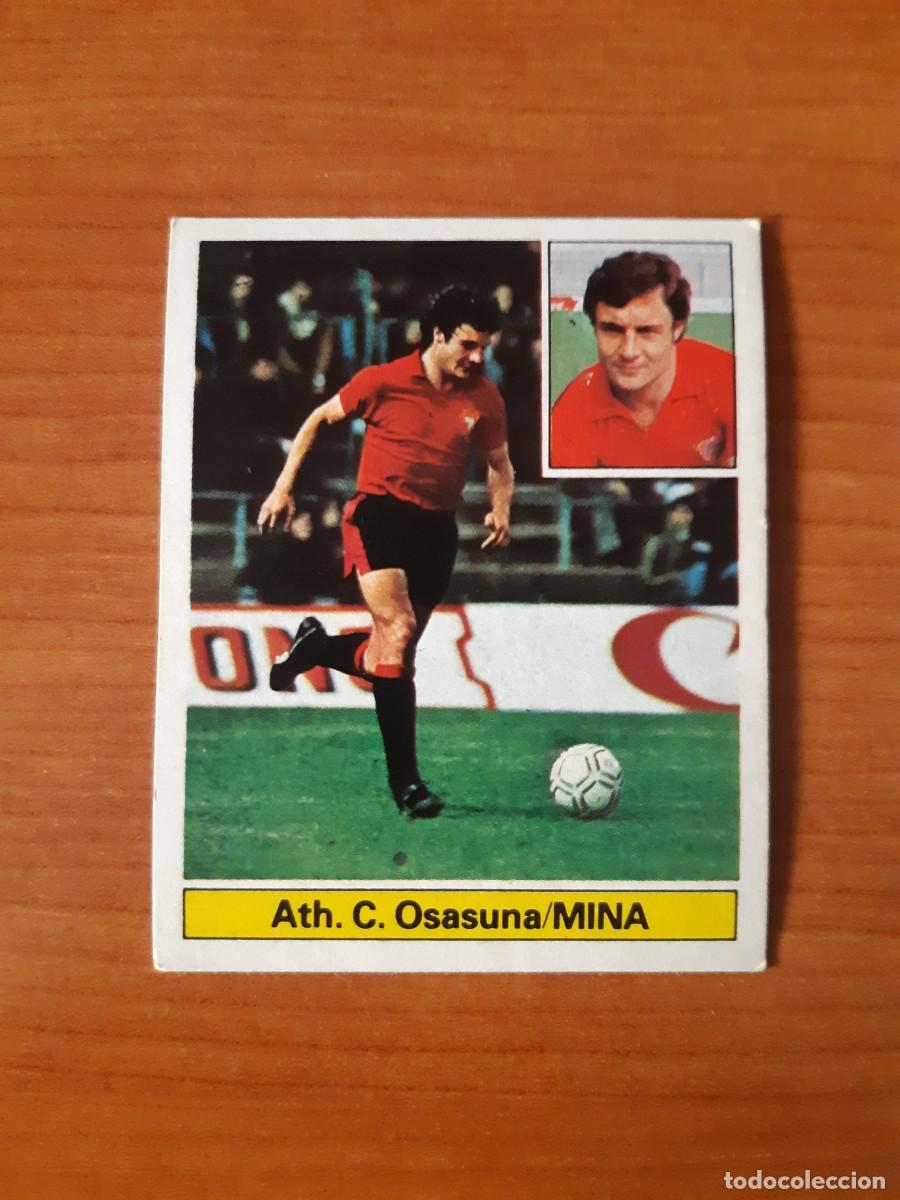 Cromos de f&uacute;tbol: Mina (Osasuna) Liga 81-82 ESTE. Nunca pegado, sin pegar