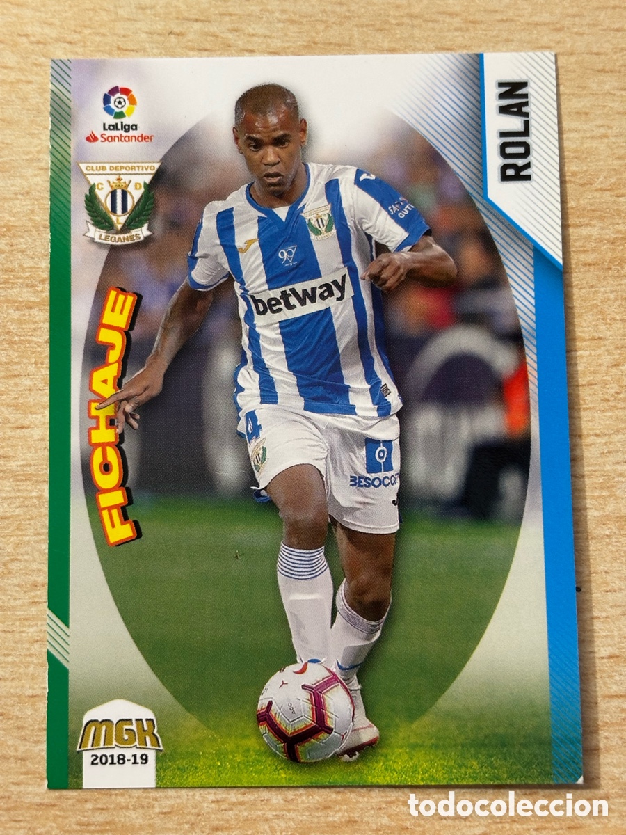 Cromos de f&uacute;tbol: # 315 Rolan Fichaje CD Legan&eacute;s Megacracks 2018-19