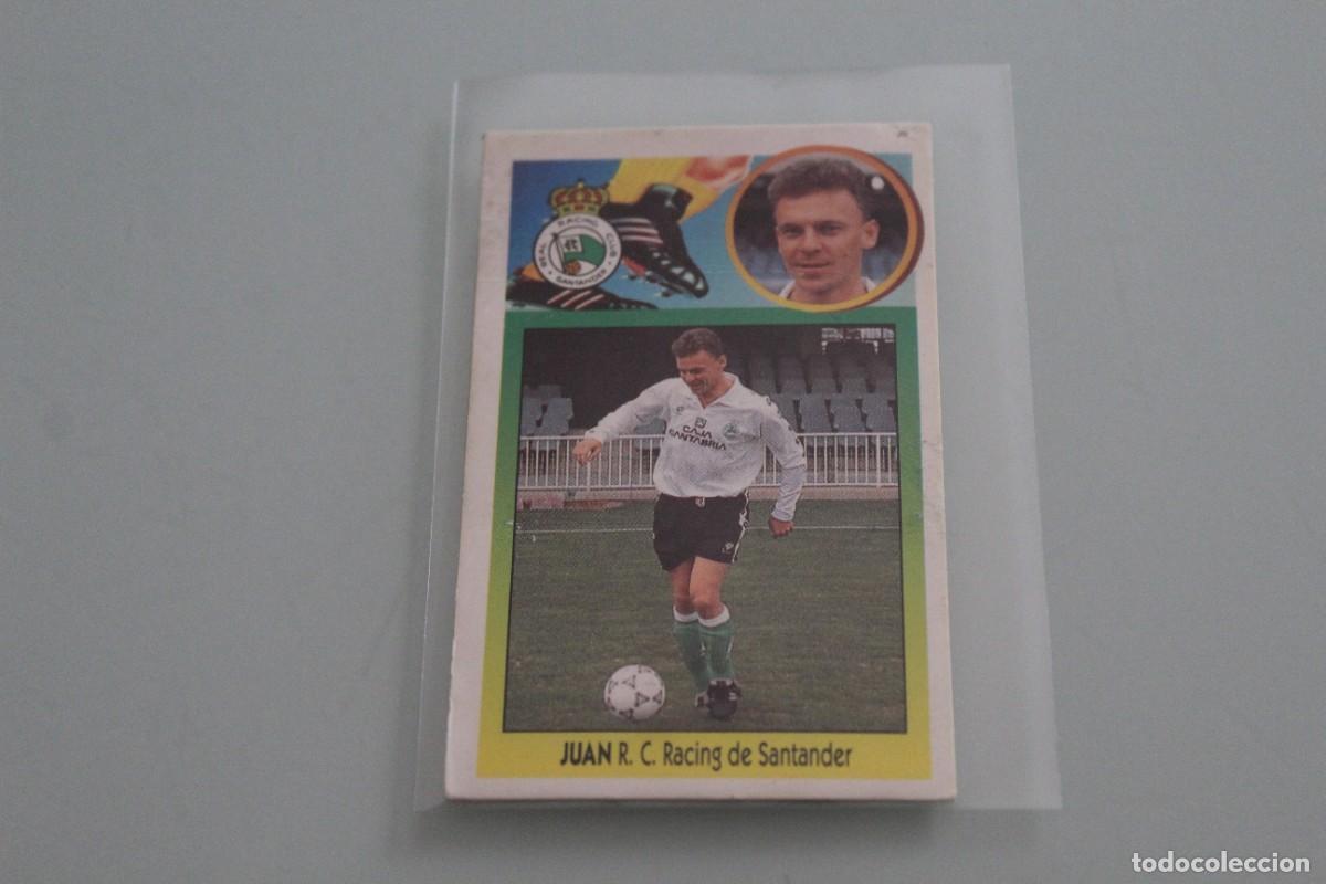 Cromos de f&uacute;tbol: ESTE 93 94 JUAN BAJA RECUPERADO DE &Aacute;LBUM