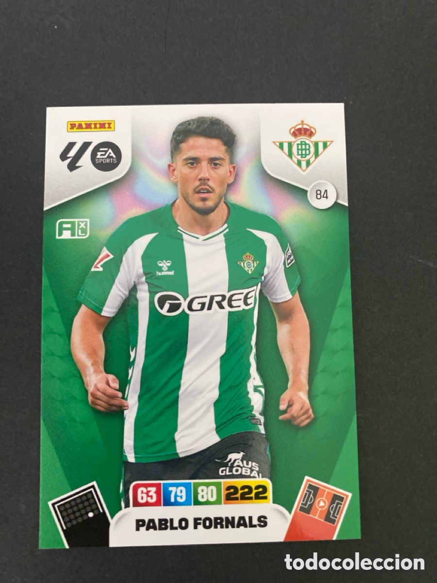 Cromos de f&uacute;tbol: Cromo Adrenalyn 25/26 Real Betis N* 84