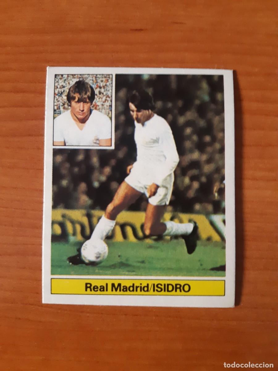 Cromos de f&uacute;tbol: Isidro (Real Madrid) Liga 81-82 ESTE. Nunca pegado, sin pegar