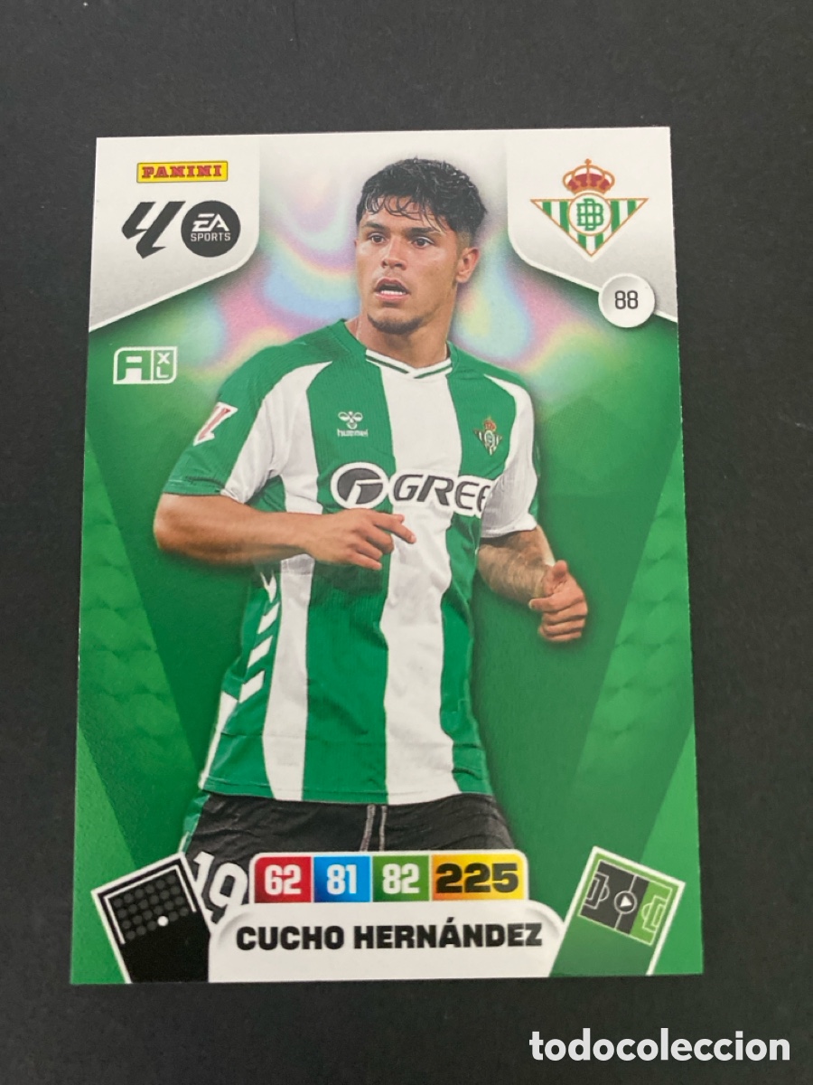 Cromos de f&uacute;tbol: Cromo Adrenalyn 25/26 Real Betis N* 88