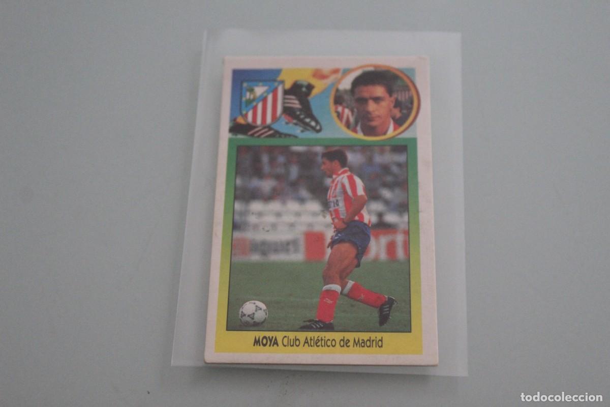 Cromos de f&uacute;tbol: ESTE 93 94 MOYA BAJA RECUPERADO DE &Aacute;LBUM