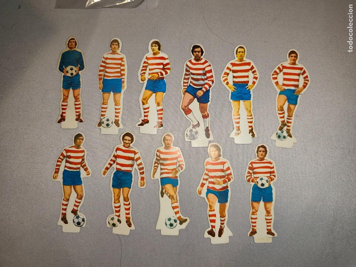 Cromos de f&uacute;tbol: Granada Campeones Anceo lote de 11 cromos a&ntilde;o 1973 1974 73-74