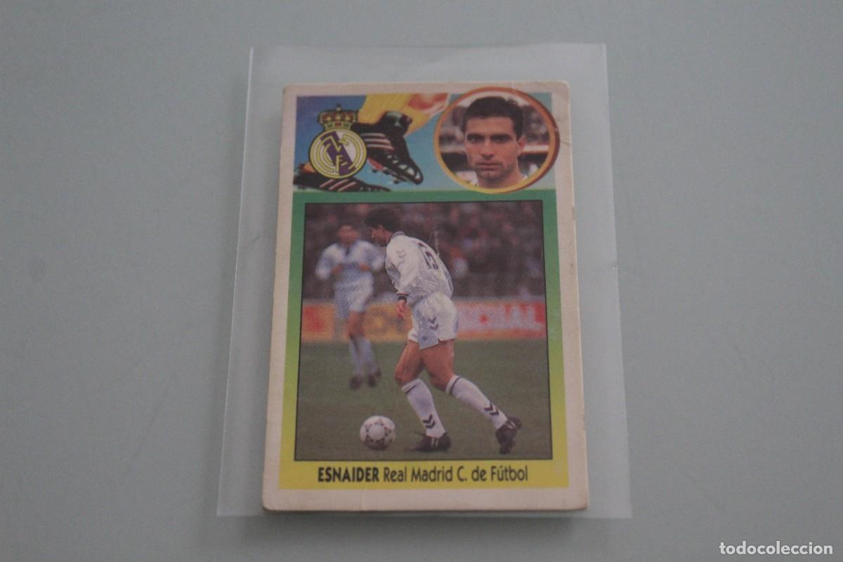 Cromos de f&uacute;tbol: ESTE 93 94 ESNAIDER BAJA RECUPERADO DE &Aacute;LBUM
