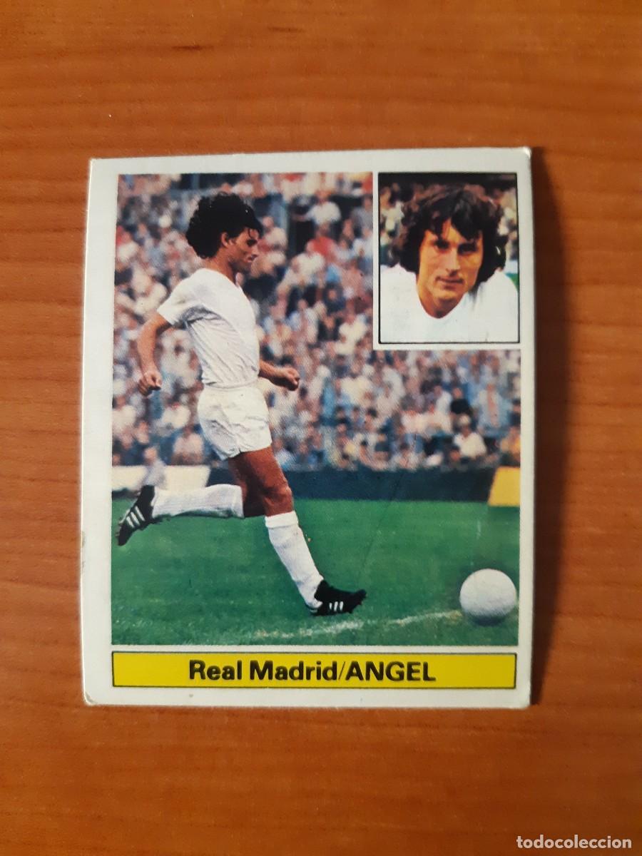 Cromos de f&uacute;tbol: &Aacute;ngel (Real Madrid) Liga 81-82 ESTE. Nunca pegado, sin pegar