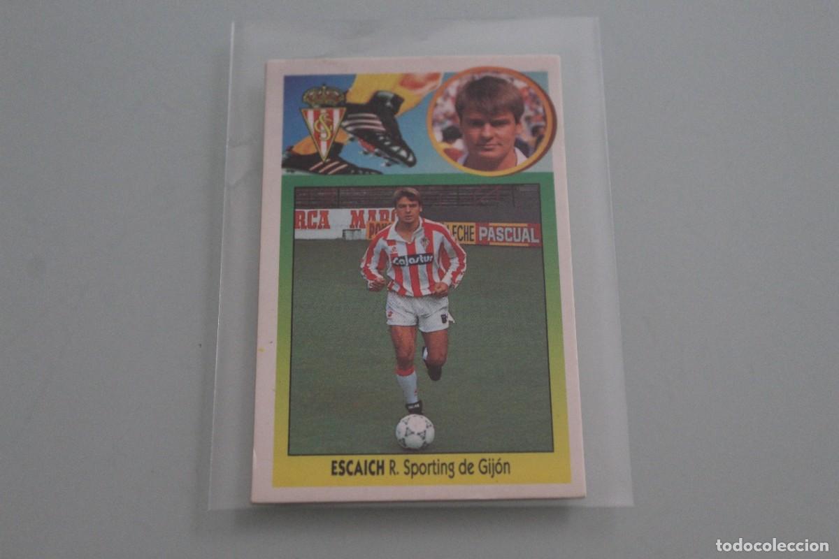 Cromos de f&uacute;tbol: ESTE 93 94 ESCAICH COLOCA RECUPERADO DE &Aacute;LBUM