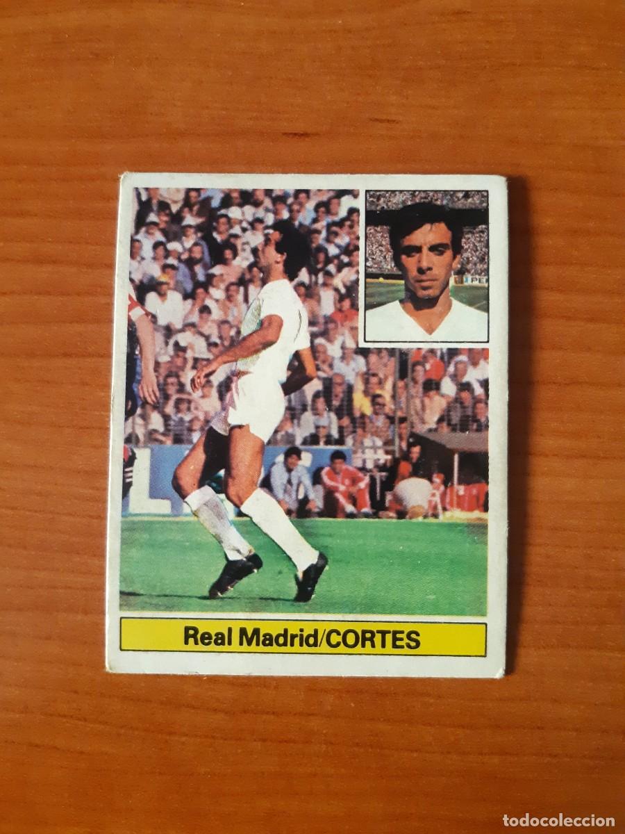 Football Stickers: Garc&iacute;a Cort&eacute;s (Real Madrid) Liga 81-82 ESTE. Nunca pegado, sin pegar