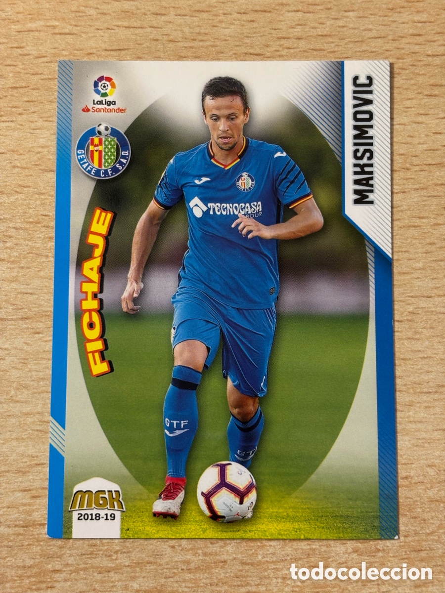 Football Stickers: # 226 Maksimovic Getafe CF Fichaje Megacracks 2018-19