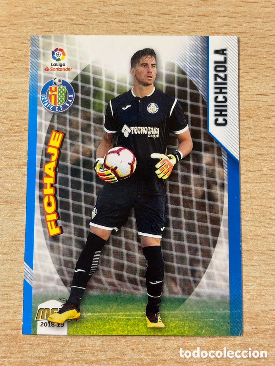 Cromos de f&uacute;tbol: # 219 Chichizola Getafe CF Fichaje Megacracks 2018-19