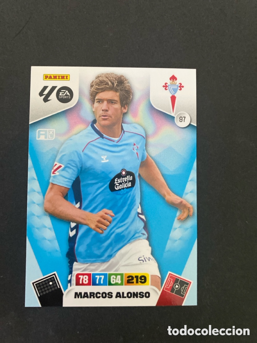 Cromos de f&uacute;tbol: Cromo Adrenalyn 25/26 Celta de Vigo N* 97