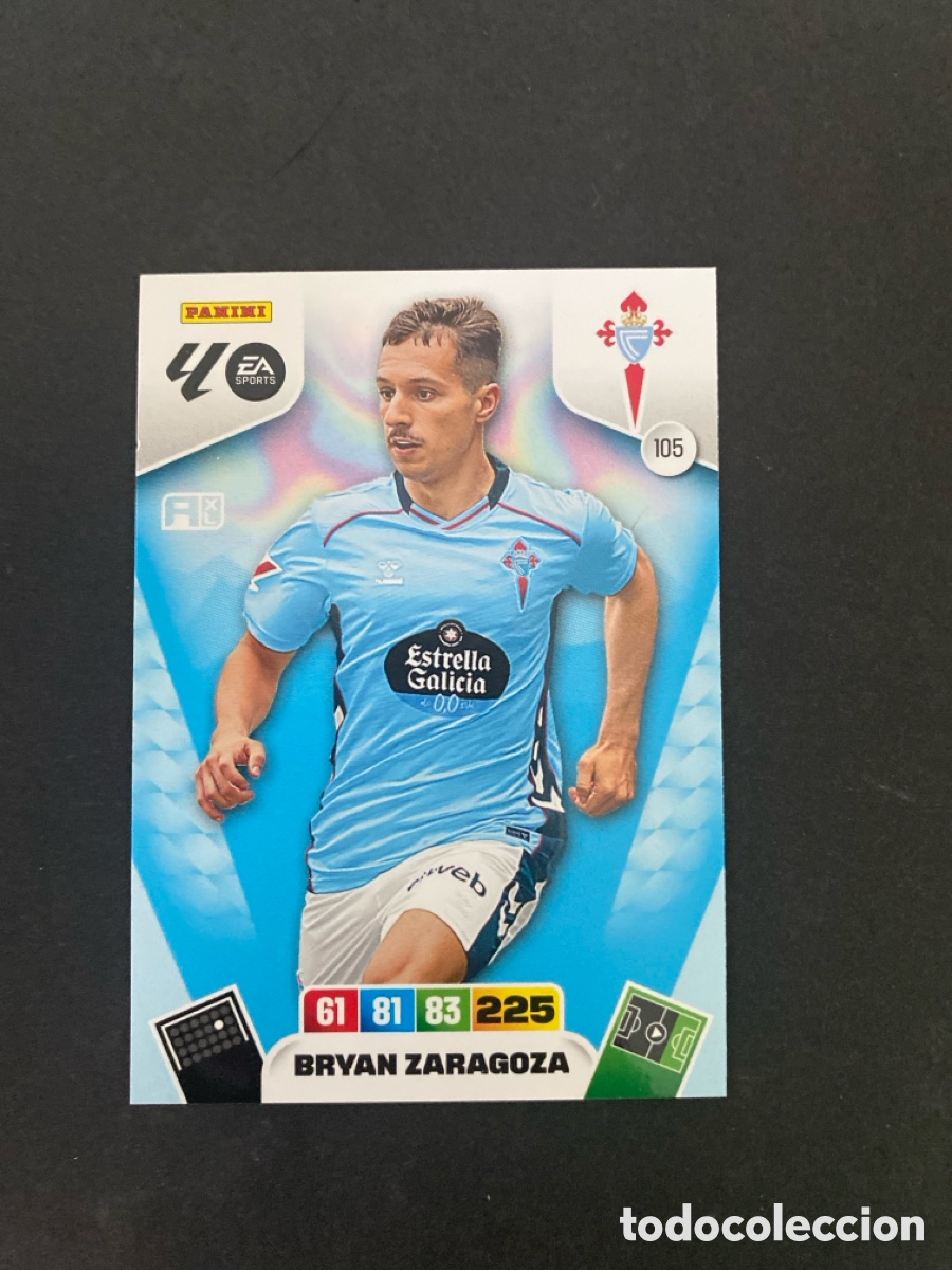 Cromos de f&uacute;tbol: Cromo Adrenalyn 25/26 Celta de Vigo N* 105
