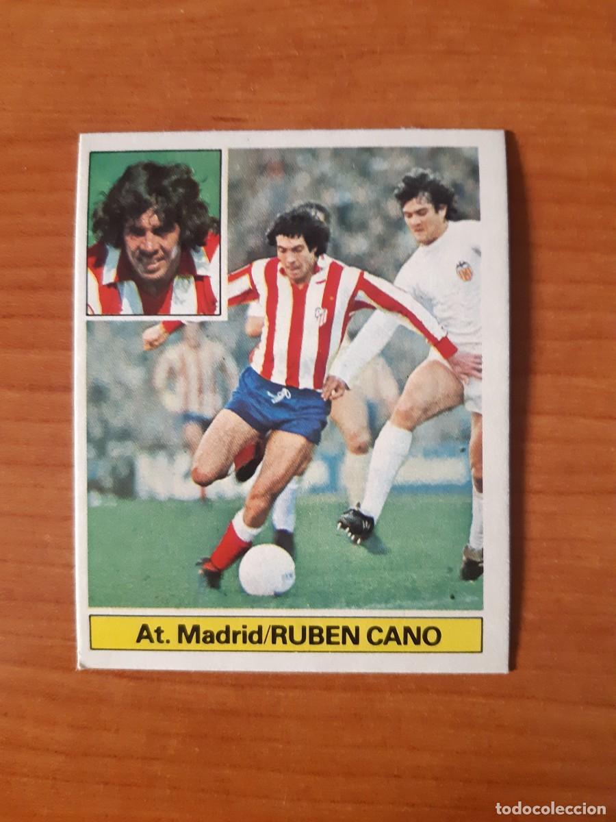 Cromos de f&uacute;tbol: Rub&eacute;n Cano (Atl&eacute;tico Madrid) Liga 81-82 ESTE. Nunca pegado, sin pegar