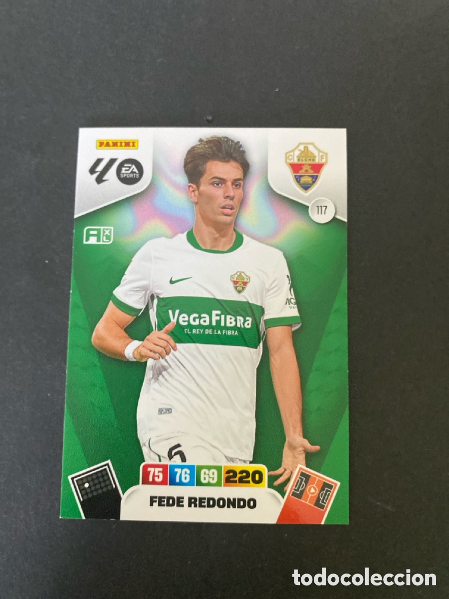 Cromos de f&uacute;tbol: Cromo Adrenalyn 25/26 Elche N* 117