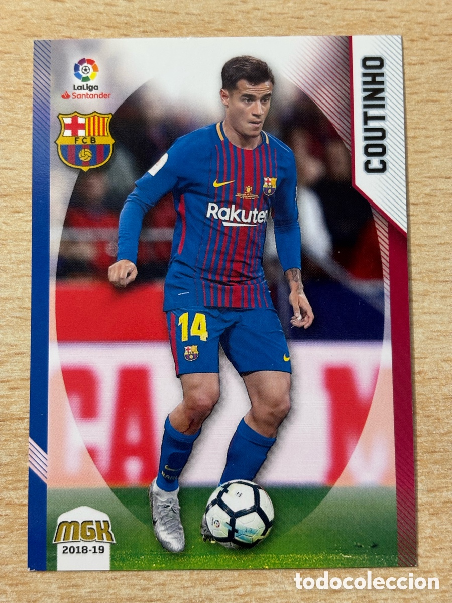 Cromos de f&uacute;tbol: # 97 Coutinho FC Barcelona Megacracks 2018-19