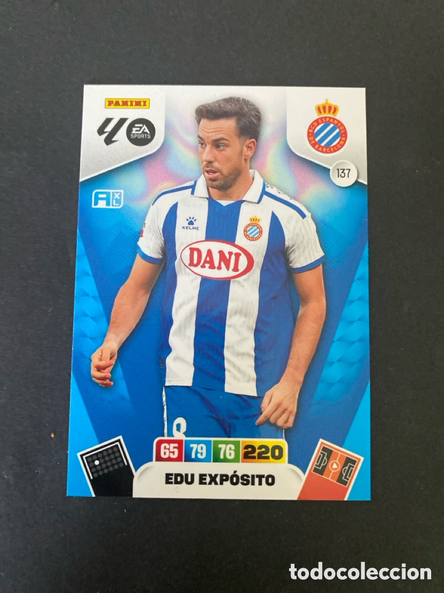 Cromos de f&uacute;tbol: Cromo Adrenalyn 25/26 Espanyol N* 137