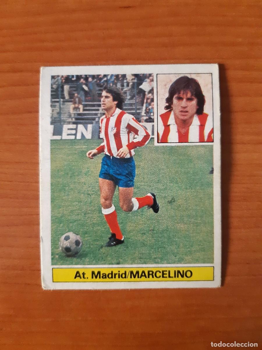 Cromos de f&uacute;tbol: Marcelino (Atl&eacute;tico Madrid) Liga 81-82 ESTE. Nunca pegado, sin pegar