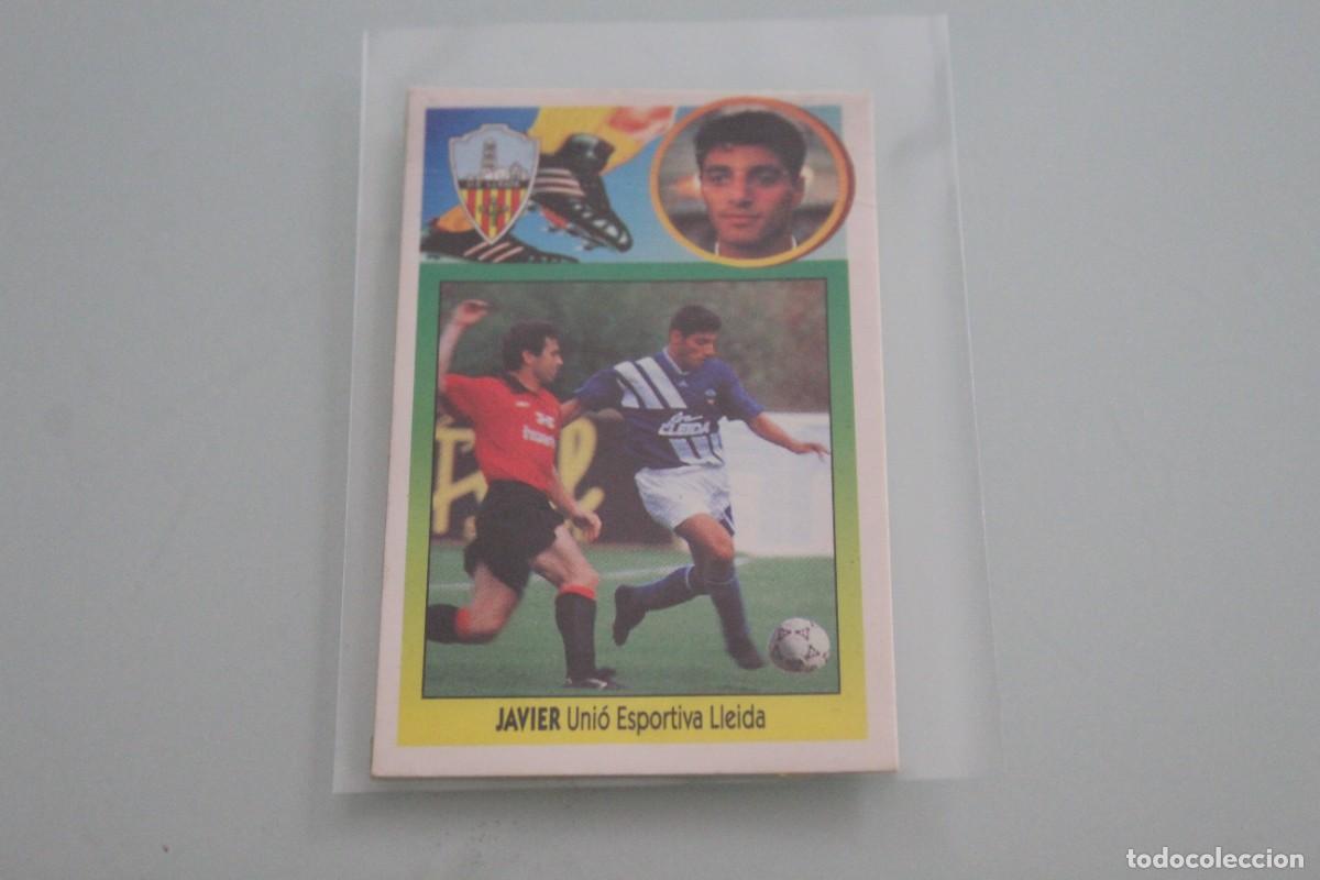 Cromos de f&uacute;tbol: ESTE 93 94 JAVIER COLOCA RECUPERADO DE &Aacute;LBUM